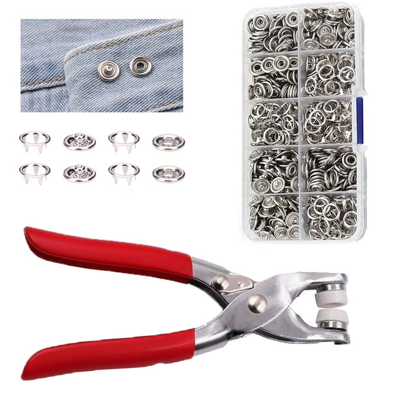 প্রিমিয়াম Snap Button Tool Kit - Mowazmart